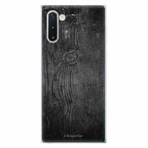 Odolné silikonové pouzdro iSaprio - Black Wood 13 - Samsung Galaxy Note 10 obraz