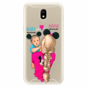 Odolné silikonové pouzdro iSaprio - Mama Mouse Blonde and Boy - Samsung Galaxy J5 2017 obraz