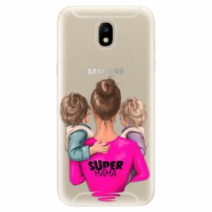 Odolné silikonové pouzdro iSaprio - Super Mama - Two Boys - Samsung Galaxy J5 2017 obraz