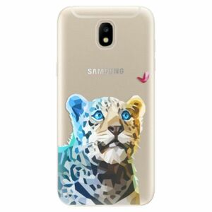 Odolné silikonové pouzdro iSaprio - Leopard With Butterfly - Samsung Galaxy J5 2017 obraz