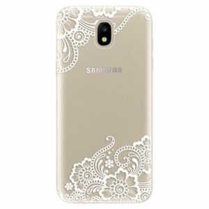 Odolné silikonové pouzdro iSaprio - White Lace 02 - Samsung Galaxy J5 2017 obraz