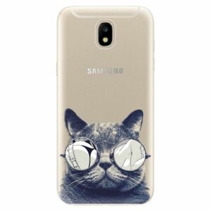 Odolné silikonové pouzdro iSaprio - Crazy Cat 01 - Samsung Galaxy J5 2017 obraz
