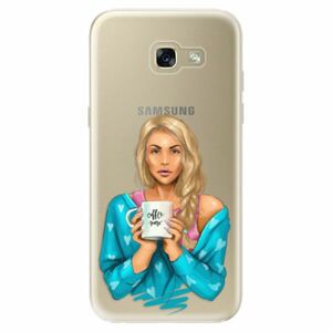 Odolné silikonové pouzdro iSaprio - Coffe Now - Blond - Samsung Galaxy A5 2017 obraz