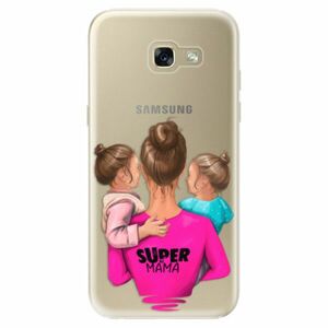 Odolné silikonové pouzdro iSaprio - Super Mama - Two Girls - Samsung Galaxy A5 2017 obraz