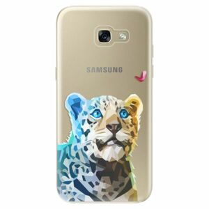Odolné silikonové pouzdro iSaprio - Leopard With Butterfly - Samsung Galaxy A5 2017 obraz
