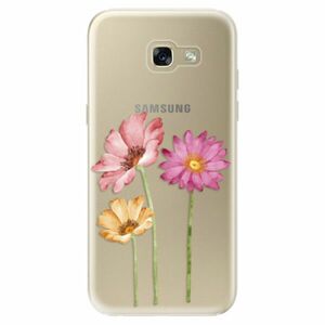 Odolné silikonové pouzdro iSaprio - Three Flowers - Samsung Galaxy A5 2017 obraz