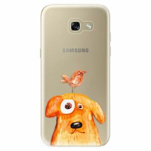 Odolné silikonové pouzdro iSaprio - Dog And Bird - Samsung Galaxy A5 2017 obraz