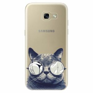 Odolné silikonové pouzdro iSaprio - Crazy Cat 01 - Samsung Galaxy A5 2017 obraz