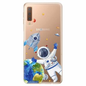 Odolné silikonové pouzdro iSaprio - Space 05 - Samsung Galaxy A7 (2018) obraz