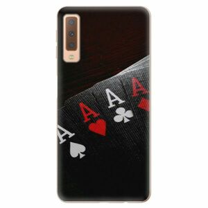 Odolné silikonové pouzdro iSaprio - Poker - Samsung Galaxy A7 (2018) obraz