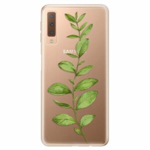 Odolné silikonové pouzdro iSaprio - Green Plant 01 - Samsung Galaxy A7 (2018) obraz