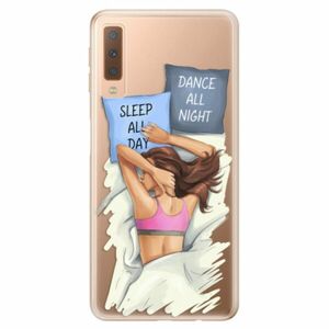 Odolné silikonové pouzdro iSaprio - Dance and Sleep - Samsung Galaxy A7 (2018) obraz