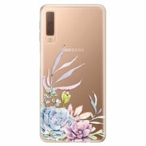 Odolné silikonové pouzdro iSaprio - Succulent 01 - Samsung Galaxy A7 (2018) obraz