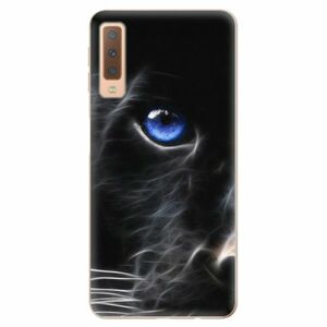 Odolné silikonové pouzdro iSaprio - Black Puma - Samsung Galaxy A7 (2018) obraz
