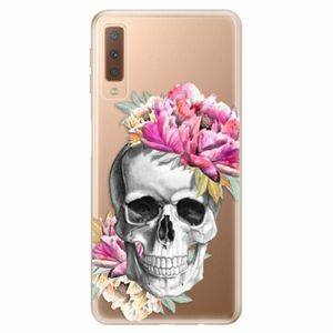 Odolné silikonové pouzdro iSaprio - Pretty Skull - Samsung Galaxy A7 (2018) obraz