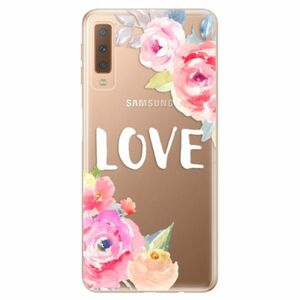 Odolné silikonové pouzdro iSaprio - Love - Samsung Galaxy A7 (2018) obraz