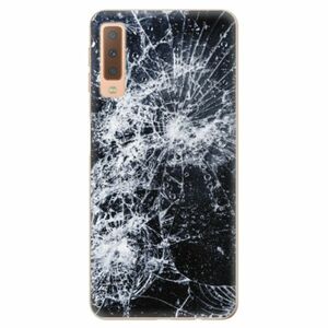 Odolné silikonové pouzdro iSaprio - Cracked - Samsung Galaxy A7 (2018) obraz