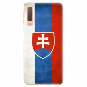 Odolné silikonové pouzdro iSaprio - Slovakia Flag - Samsung Galaxy A7 (2018) obraz