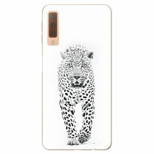 Odolné silikonové pouzdro iSaprio - White Jaguar - Samsung Galaxy A7 (2018) obraz