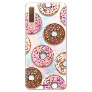 Odolné silikonové pouzdro iSaprio - Donuts 11 - Samsung Galaxy A7 (2018) obraz