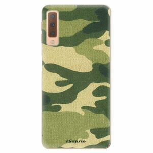 Odolné silikonové pouzdro iSaprio - Green Camuflage 01 - Samsung Galaxy A7 (2018) obraz