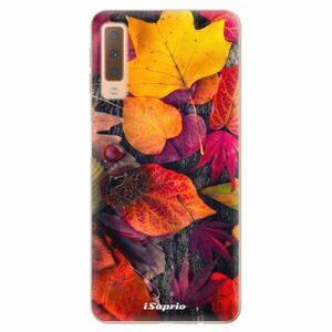 Odolné silikonové pouzdro iSaprio - Autumn Leaves 03 - Samsung Galaxy A7 (2018) obraz