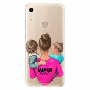 Odolné silikonové pouzdro iSaprio - Super Mama - Boy and Girl - Huawei Honor 8A obraz