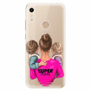 Odolné silikonové pouzdro iSaprio - Super Mama - Two Boys - Huawei Honor 8A obraz