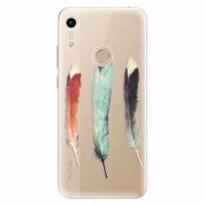 Odolné silikonové pouzdro iSaprio - Three Feathers - Huawei Honor 8A obraz