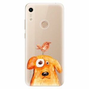 Odolné silikonové pouzdro iSaprio - Dog And Bird - Huawei Honor 8A obraz