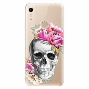 Odolné silikonové pouzdro iSaprio - Pretty Skull - Huawei Honor 8A obraz