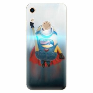 Odolné silikonové pouzdro iSaprio - Mimons Superman 02 - Huawei Honor 8A obraz
