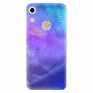 Odolné silikonové pouzdro iSaprio - Purple Feathers - Huawei Honor 8A obraz