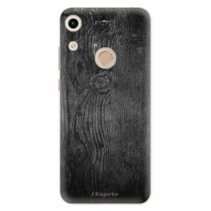 Odolné silikonové pouzdro iSaprio - Black Wood 13 - Huawei Honor 8A obraz