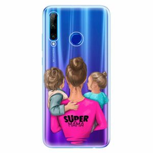 Odolné silikonové pouzdro iSaprio - Super Mama - Boy and Girl - Huawei Honor 20 Lite obraz