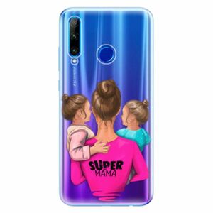 Odolné silikonové pouzdro iSaprio - Super Mama - Two Girls - Huawei Honor 20 Lite obraz