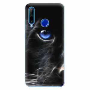 Odolné silikonové pouzdro iSaprio - Black Puma - Huawei Honor 20 Lite obraz
