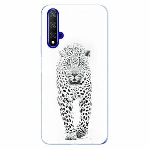Odolné silikonové pouzdro iSaprio - White Jaguar - Huawei Honor 20 obraz