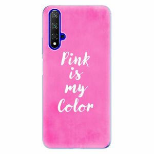Odolné silikonové pouzdro iSaprio - Pink is my color - Huawei Honor 20 obraz