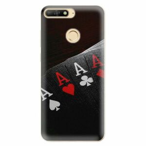 Odolné silikonové pouzdro iSaprio - Poker - Huawei Y6 Prime 2018 obraz