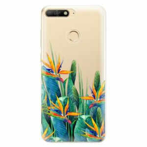 Odolné silikonové pouzdro iSaprio - Exotic Flowers - Huawei Y6 Prime 2018 obraz