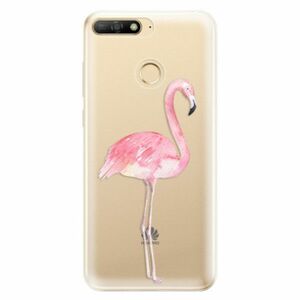 Odolné silikonové pouzdro iSaprio - Flamingo 01 - Huawei Y6 Prime 2018 obraz