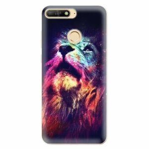 Odolné silikonové pouzdro iSaprio - Lion in Colors - Huawei Y6 Prime 2018 obraz