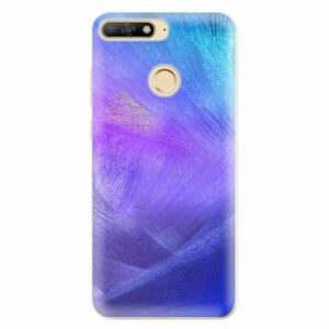 Odolné silikonové pouzdro iSaprio - Purple Feathers - Huawei Y6 Prime 2018 obraz