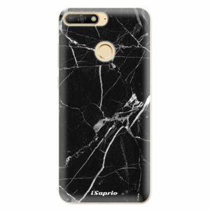 Odolné silikonové pouzdro iSaprio - Black Marble 18 - Huawei Y6 Prime 2018 obraz