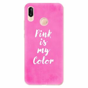 Odolné silikonové pouzdro iSaprio - Pink is my color - Huawei P20 Lite obraz