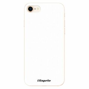 Odolné silikonové pouzdro iSaprio - 4Pure - bílý - iPhone 8 obraz