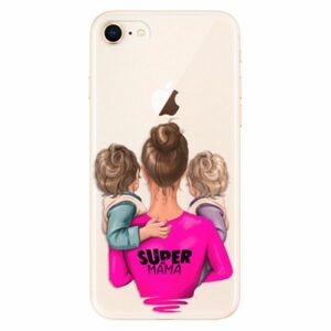 Odolné silikonové pouzdro iSaprio - Super Mama - Two Boys - iPhone 8 obraz