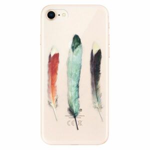 Odolné silikonové pouzdro iSaprio - Three Feathers - iPhone 8 obraz