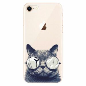 Odolné silikonové pouzdro iSaprio - Crazy Cat 01 - iPhone 8 obraz